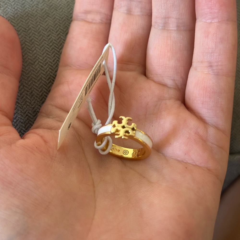 Tory Burch Kira Enamel Ring - Picture 2 of 2